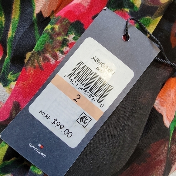 NWT Tommy Hilfiger Floral Dress - Picture 9 of 9